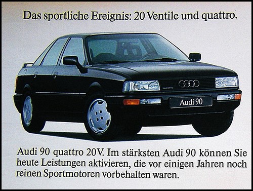 AMS 16/1988..... Audi 90 Quattro 20 V toller Test + Werbung, Volvo 740 GLT 16V - Bild 5 von 8