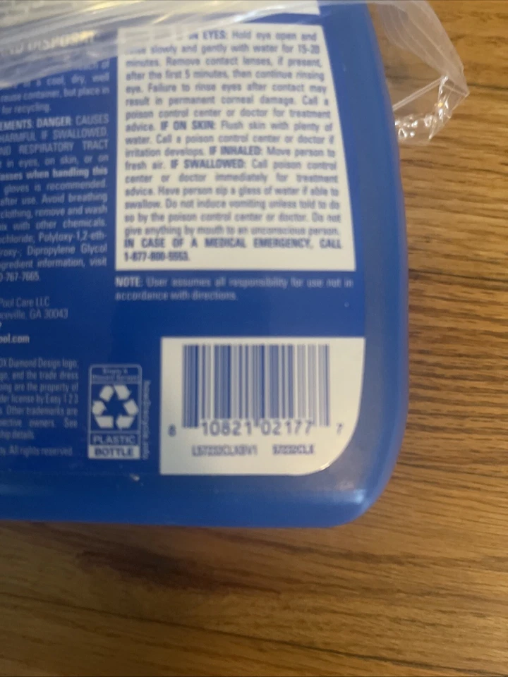 Clorox Pool Filter Cleaner Bottles Lot Of 3 - Image 3 of 4