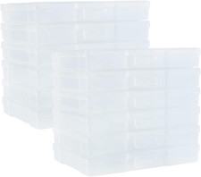 5" X 7" Photo Storage Case, 12 Inner Photo Organizer Keeper, Extra Large Storage