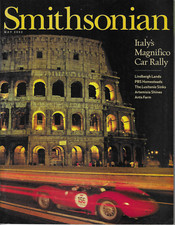 Smithsonian Magazine May 2002 Italy Car Rally Colosseum Lindbergh Lusitania