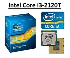 Intel Core i3-2120T SR060 Dual Core Processor 2.6 GHz, Socket LGA1155, 35W CPU