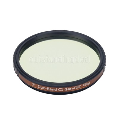 Askar 2'' Dual Band Pass Filter C1(Ha+OIII) for Mono &Colorful Camera Photography