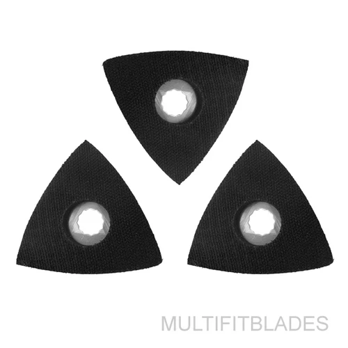 3 x Oscillating Tool Triangular Sanding Pads - Rockwell Sonicrafter Old Original