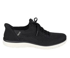 Skechers Swift Fit Hands Free Slip-In Athletic Shoes Black 179181/BLK Women's 6