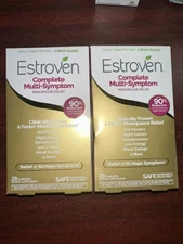 BUNDLE! (56) Estroven Women Complete Multi-Symptom Menopause Relief  BB 6/2027