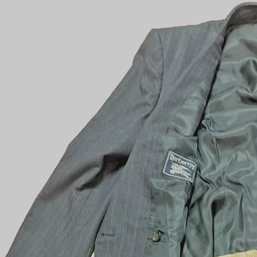Traje Burberrys DE COLECCIÓN talla 14 2 piezas chaqueta falda años 80 Burberry