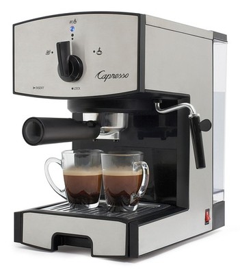 Capresso 117.05 Stainless Steel Pump Espresso and One Size,