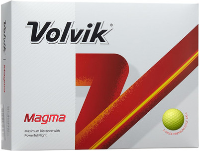 Volvik Magma Golf Balls (One Dozen) - Exceeds USGA Limits