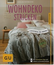 Wohndeko stricken: Strickideen für Zuhause (GU Nähen, Stricken & Co.), wie neu