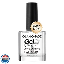 Top Coat Nail Polish Clear: Quick Dry Nail Polish No Chip High Shine Long Las