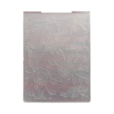 Plastic Embossing Folder 3D Many Flowers Die Stencil for DIY Craft Scrapbooking