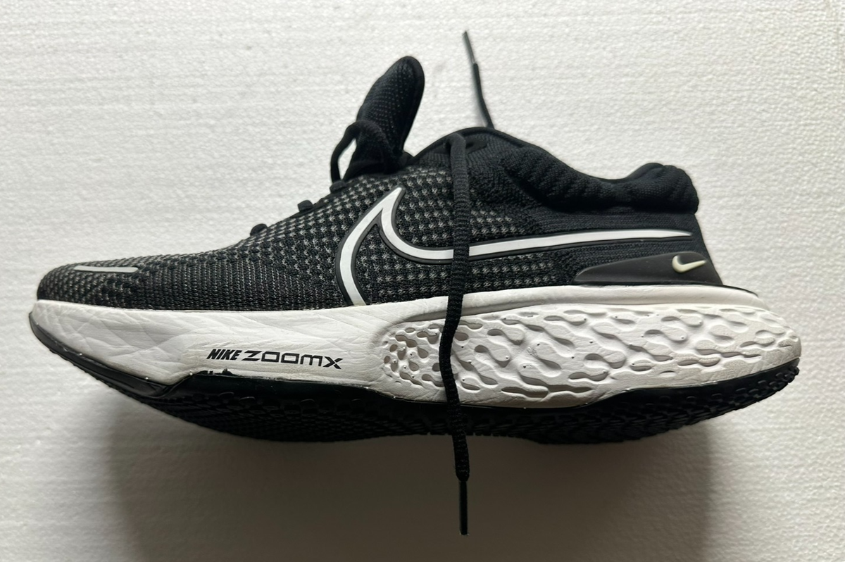 Nike ZoomX Invincible Run 2 Mens Size 8 Black White Running Shoes DH5425-001 Nike ZoomX Invincible Run Flyknit 2 Black White DH5425-001  main image 3