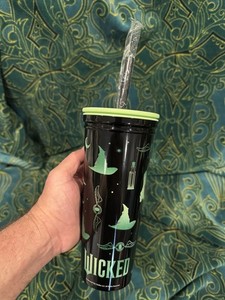 Wicked For Good Zaki 23 Oz Insulated Tumbler. Not Stanley. Elphaba