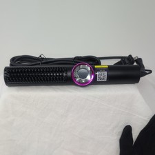 Hair Straightener Brush for Women: Negative Ionic 2-In-1 Curling  Straightening