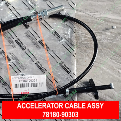 GENUINE Toyota Land Cruiser FJ40/43/45 2F Accelerator Throttle Cable 78180-90303