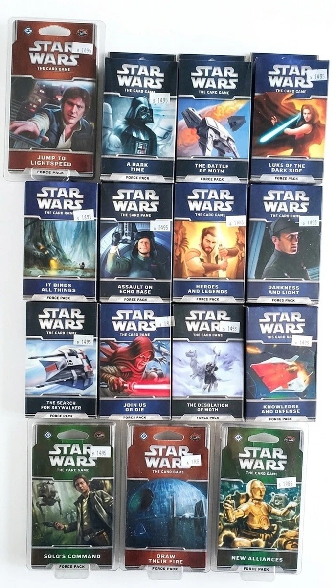 Star Wars CCG Sealed Collectible Card Game Packs for sale - eBay