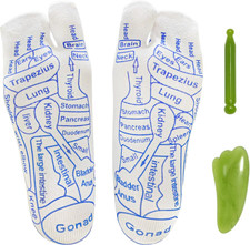 Reflexology Socks Set, Reflexology Socks with Tools, Foot Massage Sock and Tool,