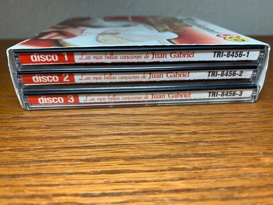 Las mas bellas canciones de Juan Gabriel 3 CD Set (Very Good) - Image 3 of 4
