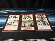 Scary Stories To Tell In the Dark Treasury Bk Set 1 2 3 Original Alvin Schwartz
