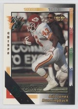 1992 Wild Card 10 Stripe Bill Jones #375 Rookie RC 0l1. rookie card picture