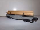 Lionel Flat Car with Three Logs — photo 6