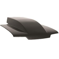 Harwood 26306 Hood 6 Cowl-style Pin-on Fiberglass Black Gelcoat Ford Mustang Ea