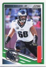 2025 Panini Score - Jordan Mailata, #129, Scorecard