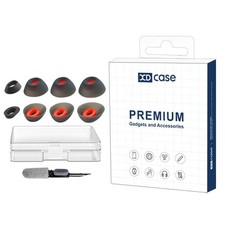 For JBL Tune Flex / Flex 2 / 220TWS XDcase 4 Pairs Silicone Ear Tips XS / S /...