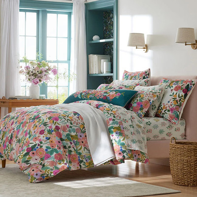 The Company Store Garden Party Classic Cool Cotton Percale Comforter