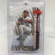 2021 Topps - Topps Platinum Players Die-Cuts Pedro Martinez #PDC-4