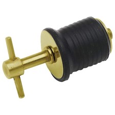 Twist Drain Plug Brass, 1- Inch