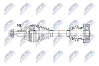 NTY Antriebswelle NPW-AU-106 FüR Skoda VW