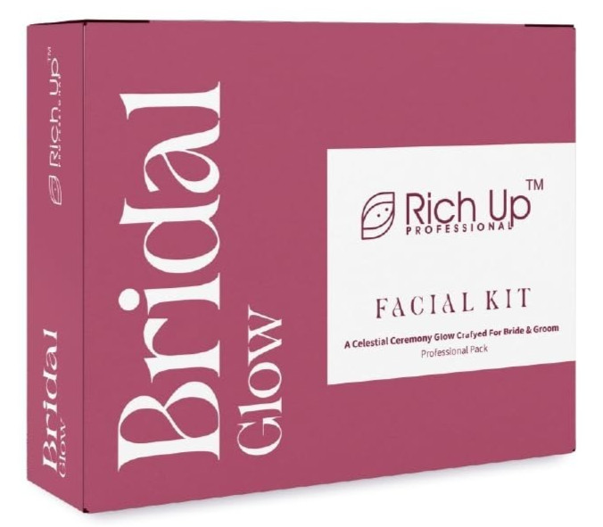 Kit facial Bridal Glow, paquete de tratamiento de 9 pasos, 60 gm, juego de cuidado de la piel profesional