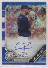 2019 Bowman Chrome Prospects HTA Choice Refractor 48/150 Cam Roegner Auto 2g6