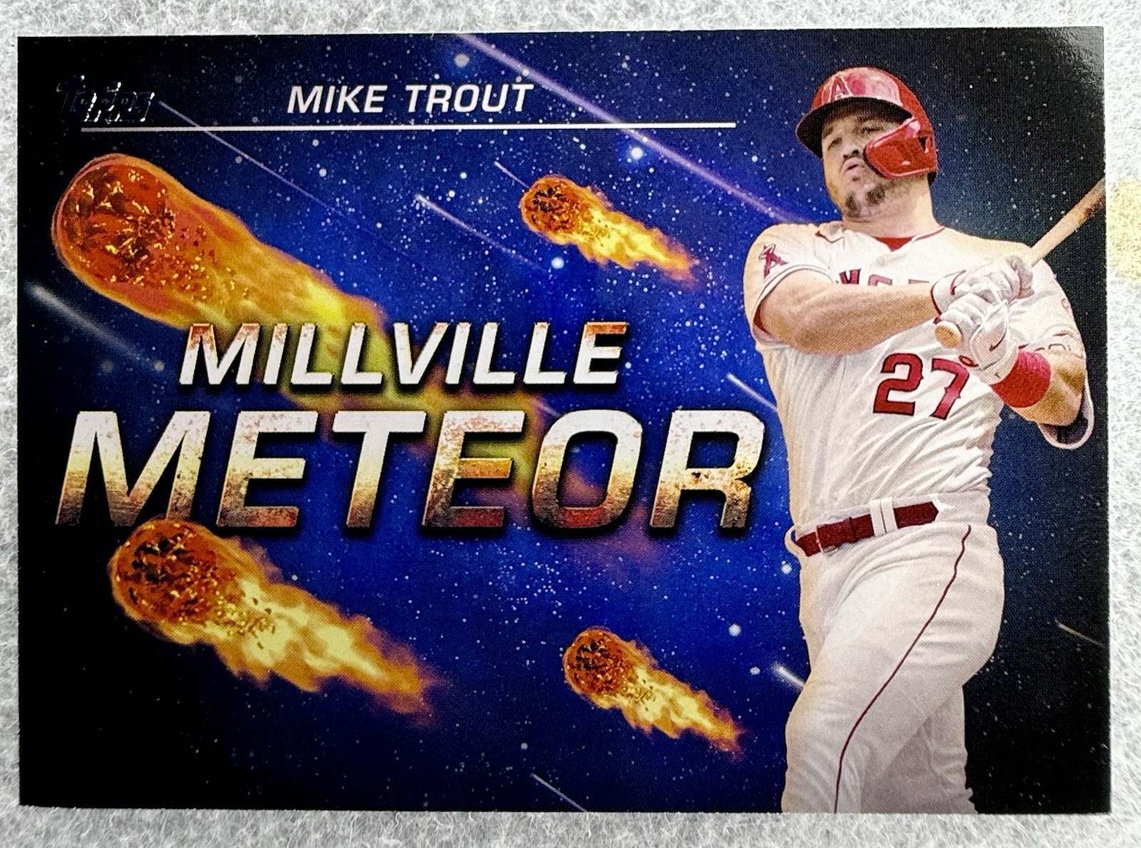 Mike Trout #AKA-7 Baseball Cards 2023 Topps AKA trading card — raw and PSA graded price guide