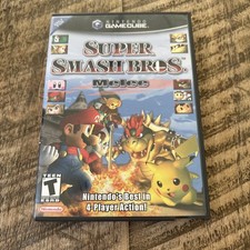 Super Smash Bros Melee (Nintendo Gamecube) No Manual - Tested