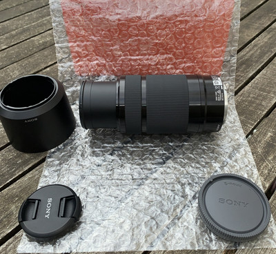 Sony E-Mount /SEL 55210 F4,5-6,3/55-210MM SCHWARZ Objektiv Gebraucht,  Top