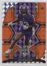 2022 Panini Mosaic Rookies Reactive Orange Mosaic Prizm Jalen Nailor #347 19da