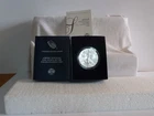 2020 Uncirculated Silver Eagle US Mint W mint mark in original packaging