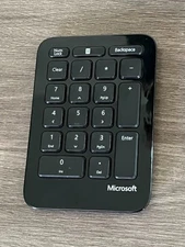 Microsoft 1558 Sculpt Ergonomic Number Key Pad Wireless NO USB DONGLE (Untested)