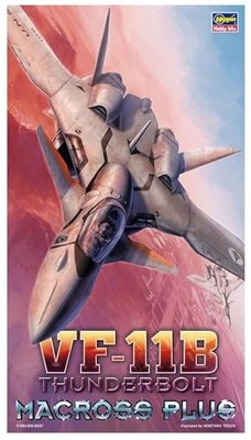 Hasegawa Macross Plus VF-11B Thunderbolt 1/72 Plastic Model 22 NEW