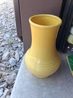 Fiesta Royalty Vase 7 1/2 Inch x 4 3/8 SUNFLOWER Yellow Discontinued 0565