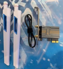 TP-Link WiFi 7 BE6500 PCIe WiFi Card Archer TBE400E | Tri-Band Network Card for