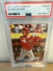 2018 Topps Update Series - Rookie Debut Shohei Ohtani #US285 (RC) PSA 5