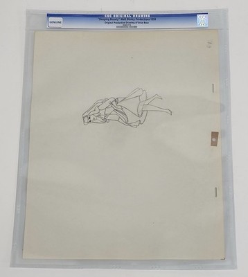 1959 Disney Sleeping Beauty Briar Rose Original Production Drawing CGC Art￼