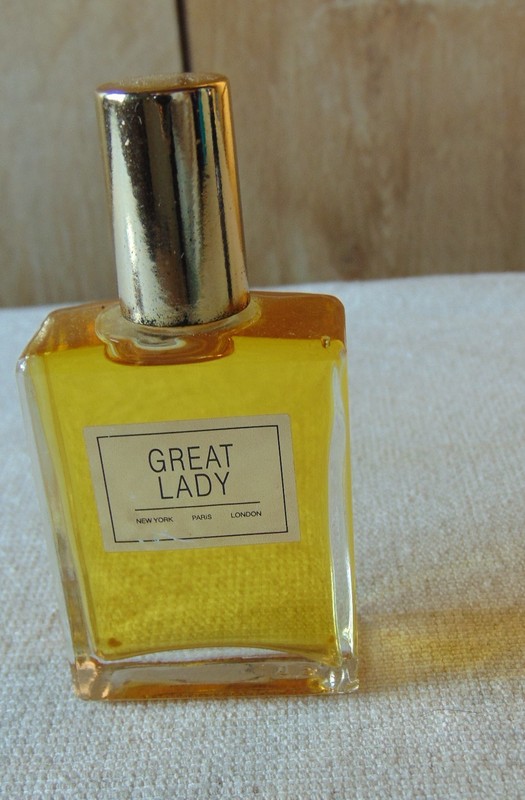 VINTAGE ORIGINAL GREAT LADY COLOGNE SPLASH  by Evyan; 1 FL. OZ ;New