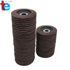 40 Grit Premium Zirconia Grinding Flap Disc 50Pcs 4-1/2" X 7/8" Flap Disc Grey