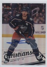 2025-26 Upper Deck Fleer Ultra Rainbow Foil Jake Christiansen #71 Auto 1p4c