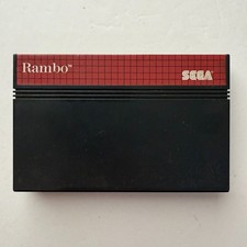 Rambo: First Blood Part II (Sega Master System, 1986) Authentic Tested SMS Game