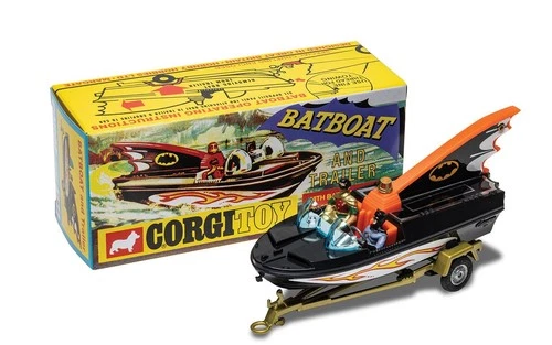 Corgi CD54321062 Corgi Toys 107 - BatBoat With Batman & Robin